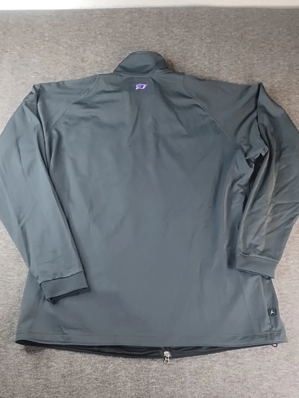 Jordan Jump man Men’s Black & Purple Full-Zip Track Jacket